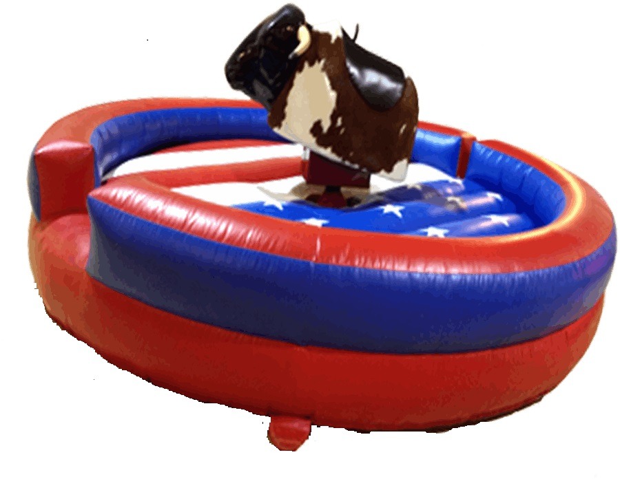 Hire the Rodeo Bull which is a fantastic piece of equipment that will keep guests entertained for the full duration of an event. Our Fun Experts will ensure that everyone has a ride to remember as they buck spin and twist the rider until the inevitable happens. Whether you are riding the bull yourself or if you are just a spectator fun can be had by all involved; our Fun Experts never tire of the inexhaustible entertainment of bull riding!