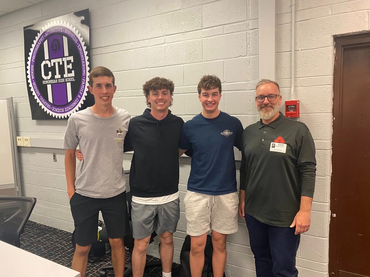 Grateful for another year mentoring Hononegah High School entrepreneurship students. Their hard work, big ideas, and pitch night presentations were inspiring. These student start ups are going places!