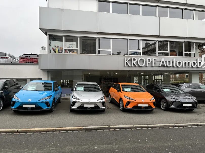 Große Auswahl an MG Modellen in Nürnberg - MG Kropf.