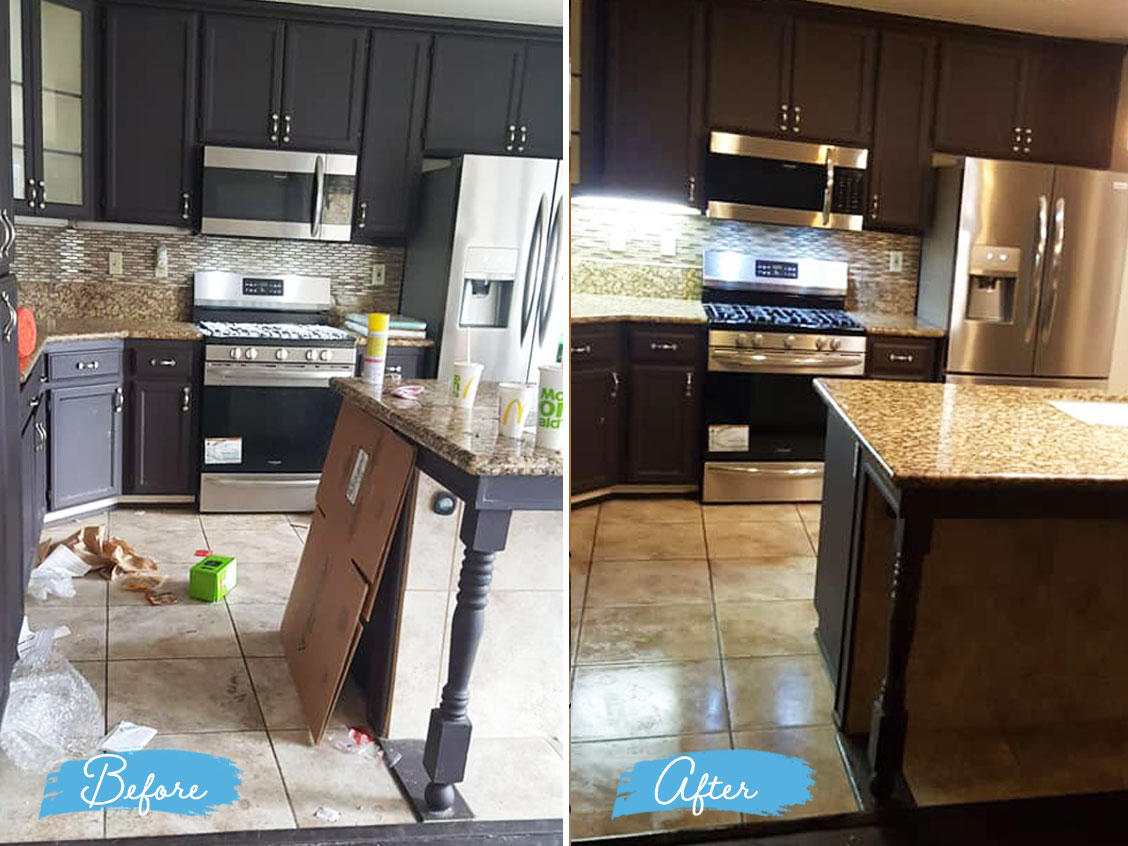 Lopez House Cleaning Services- kitchen cleaning