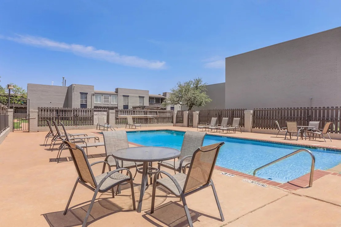 Three Shimmering Swimming Pools 