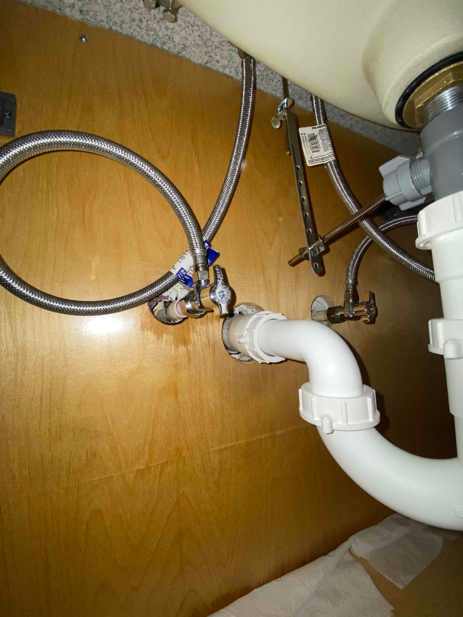 Sink Hose Replacement