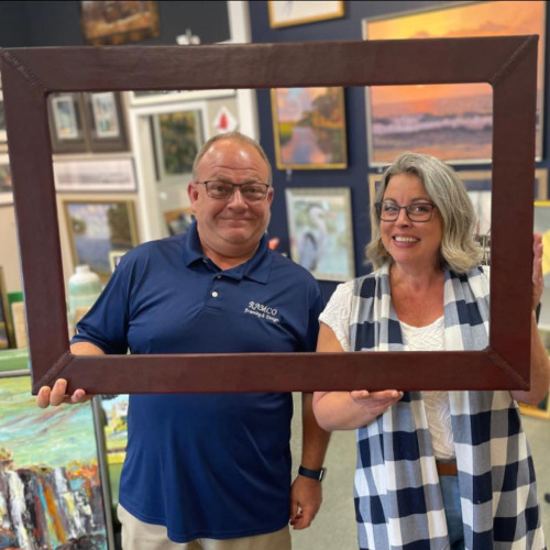 Ramco  Framing & Designs Logo
