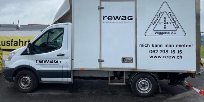 REWAG Recycling- und Entsorgungscenter Wiggertal AG, Gewerbegebiet Kornweg in Oftringen