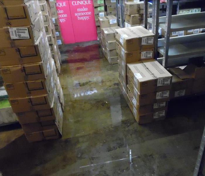 Water in your warehouse? Call SERVPRO of Great Neck/Port Washington!