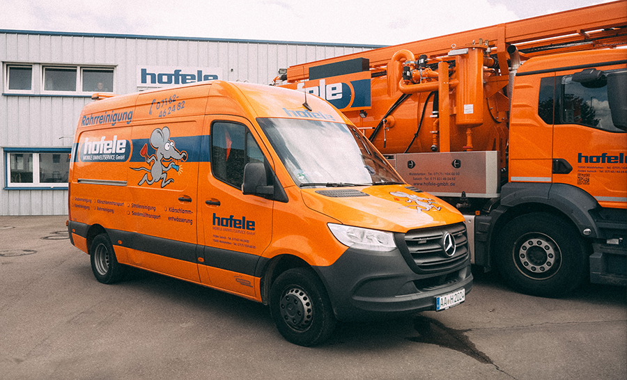 Hofele mobile Umweltservice GmbH, Im Alber 22 in Salach