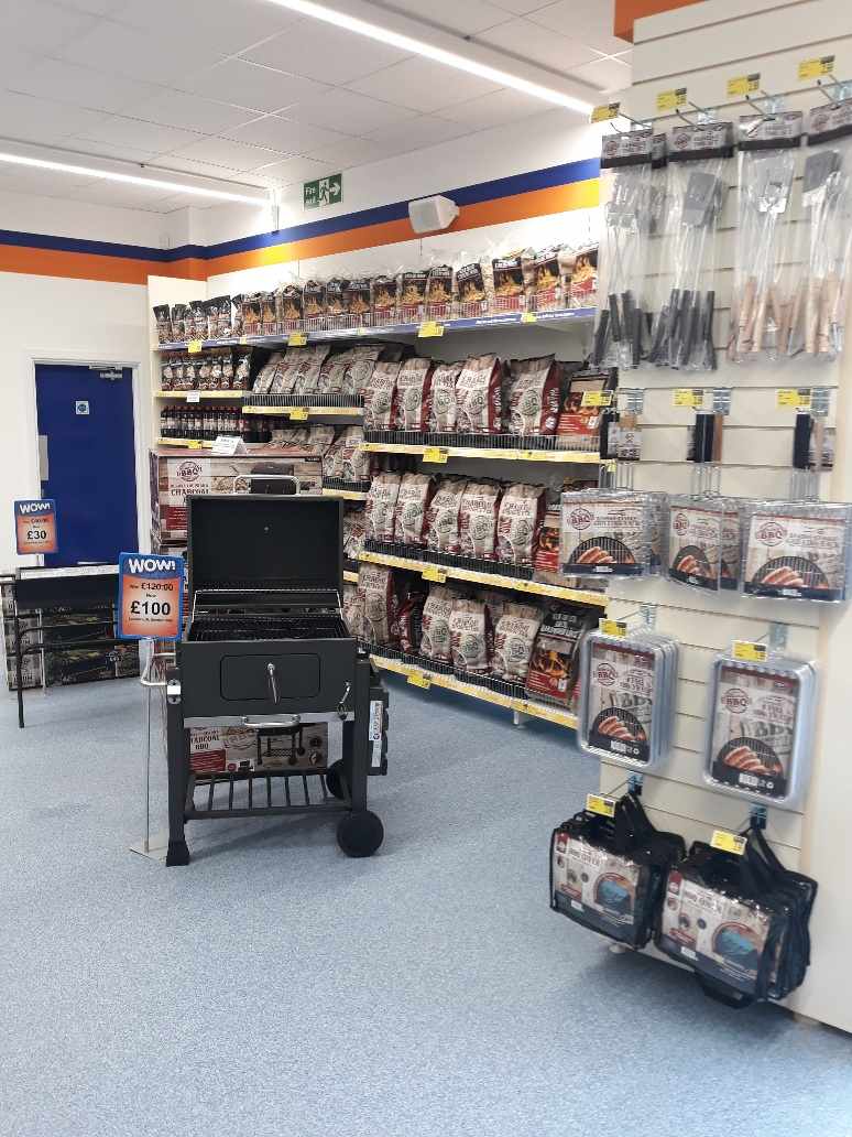 B&M's brand new store in Dover stocks a hot new range of BBQs - perfect for summer and family parties in the garden!