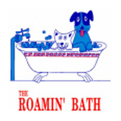 The Roamin' Bath Mobile Pet Grooming Logo