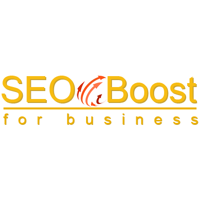 SEO Boost for Business Logo