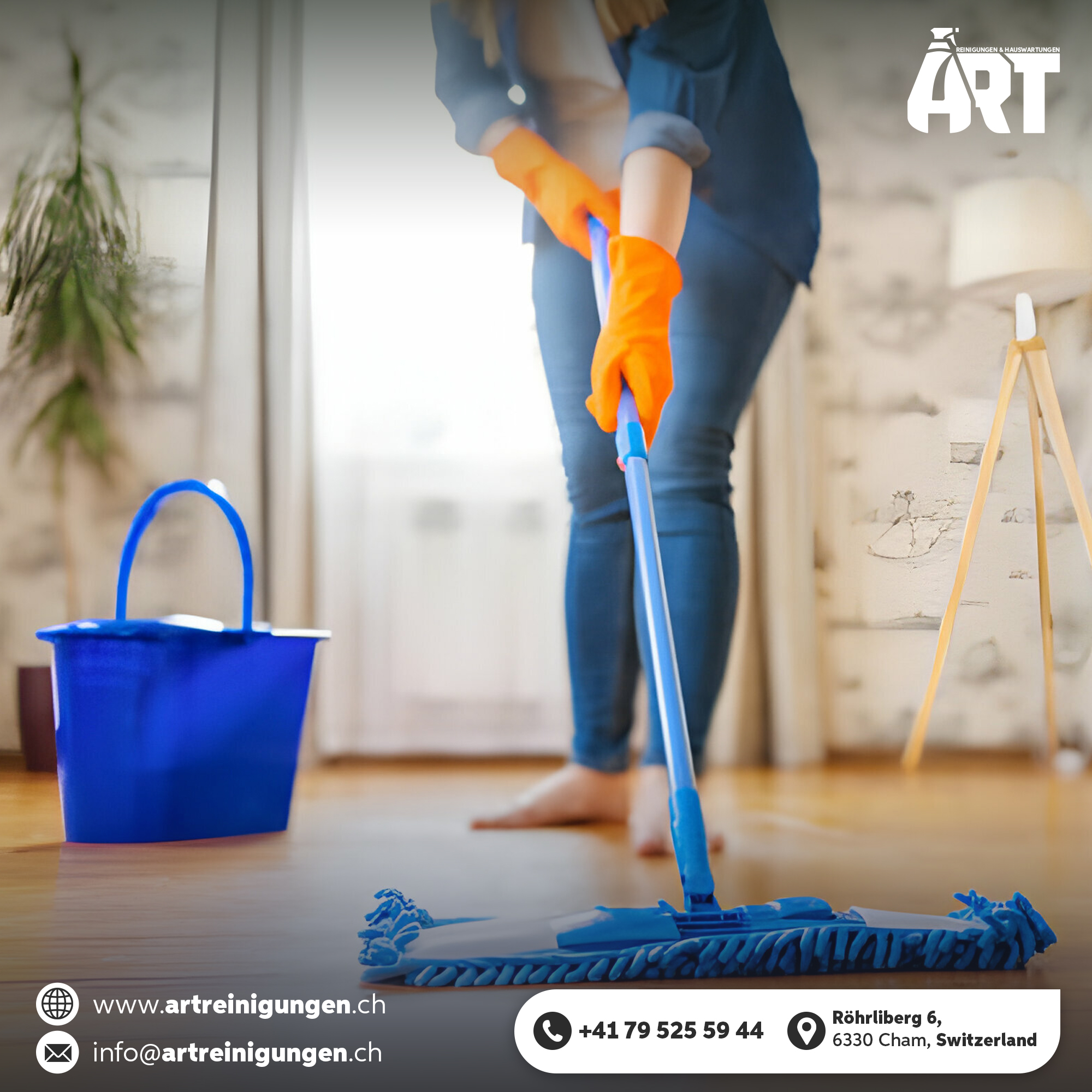 Art Reinigungen und Hauswartungen, Röhrliberg 6 in Cham