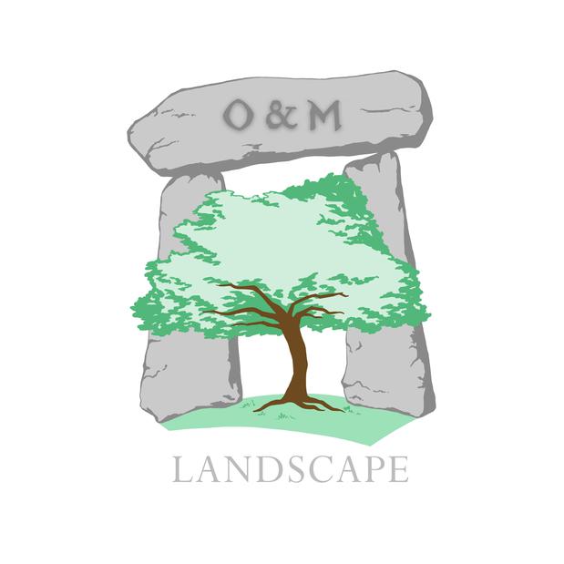 O&M Landscape Logo