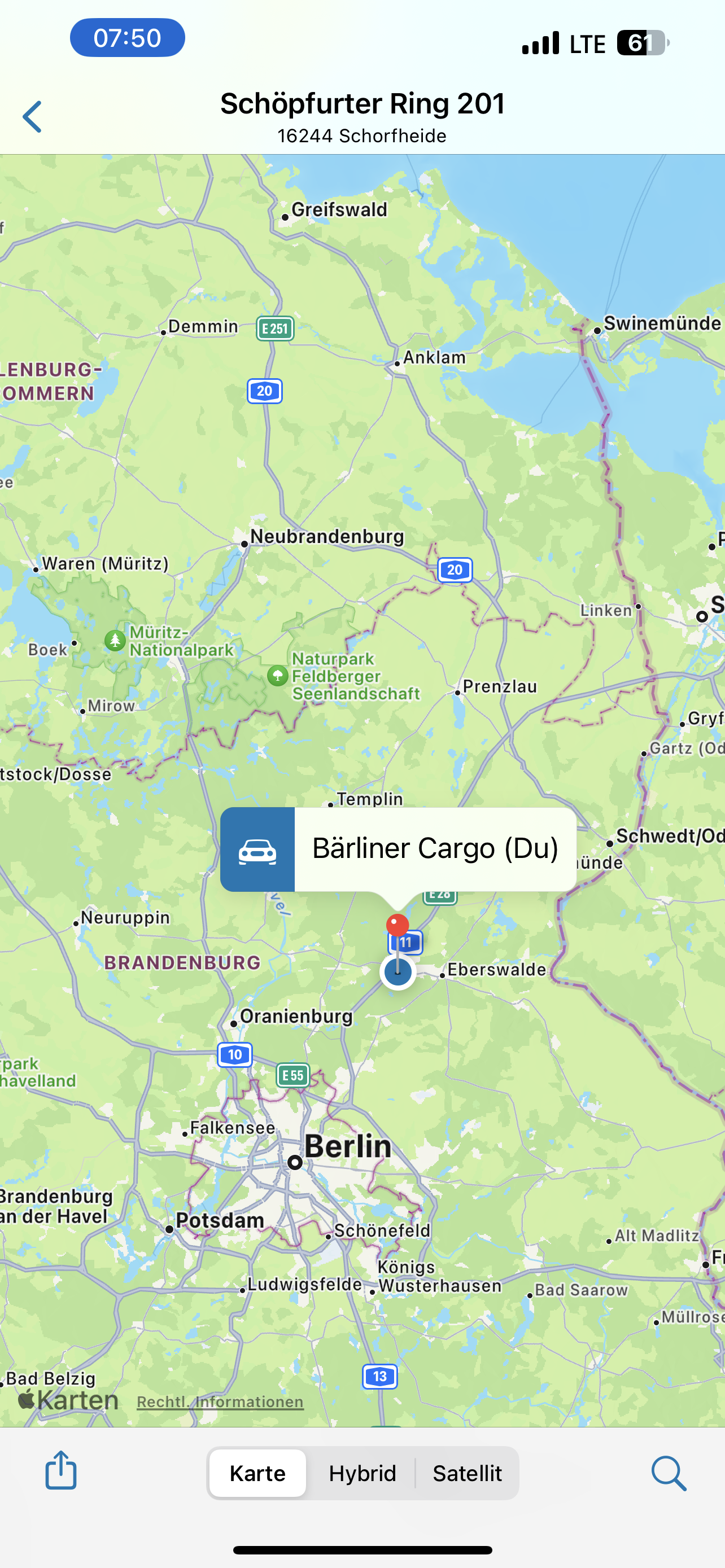 Bilder Bärliner Cargo