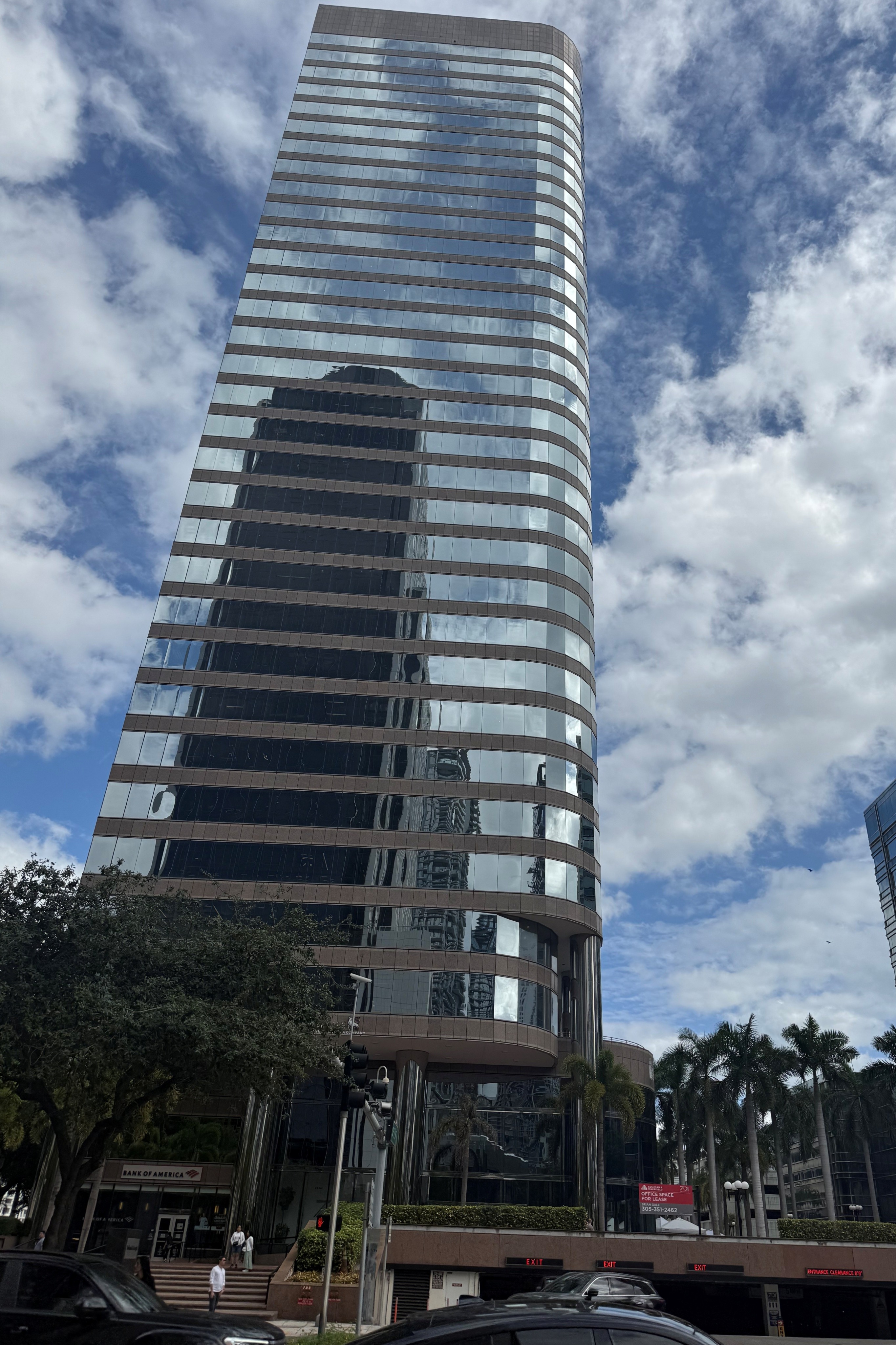 Facade of our office building in Miami, Florida 