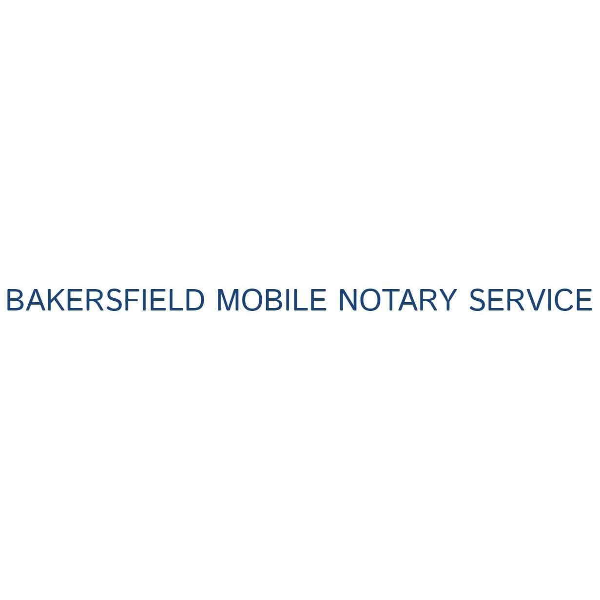 Bakersfield Mobile Notary Service Logo
