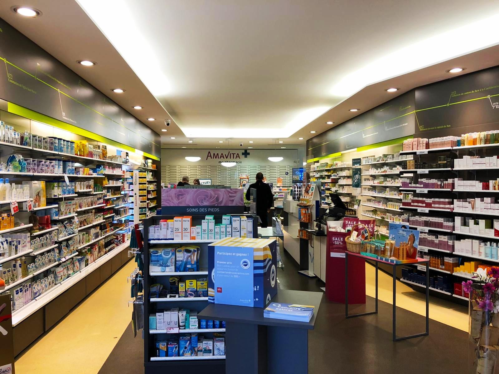 Pharmacie Amavita Delémont, Avenue de la Gare 46 in Delémont