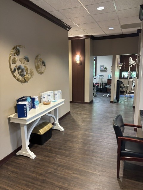 Hallway, Highland Family Dentistry. Dentist in Highland, IL. 