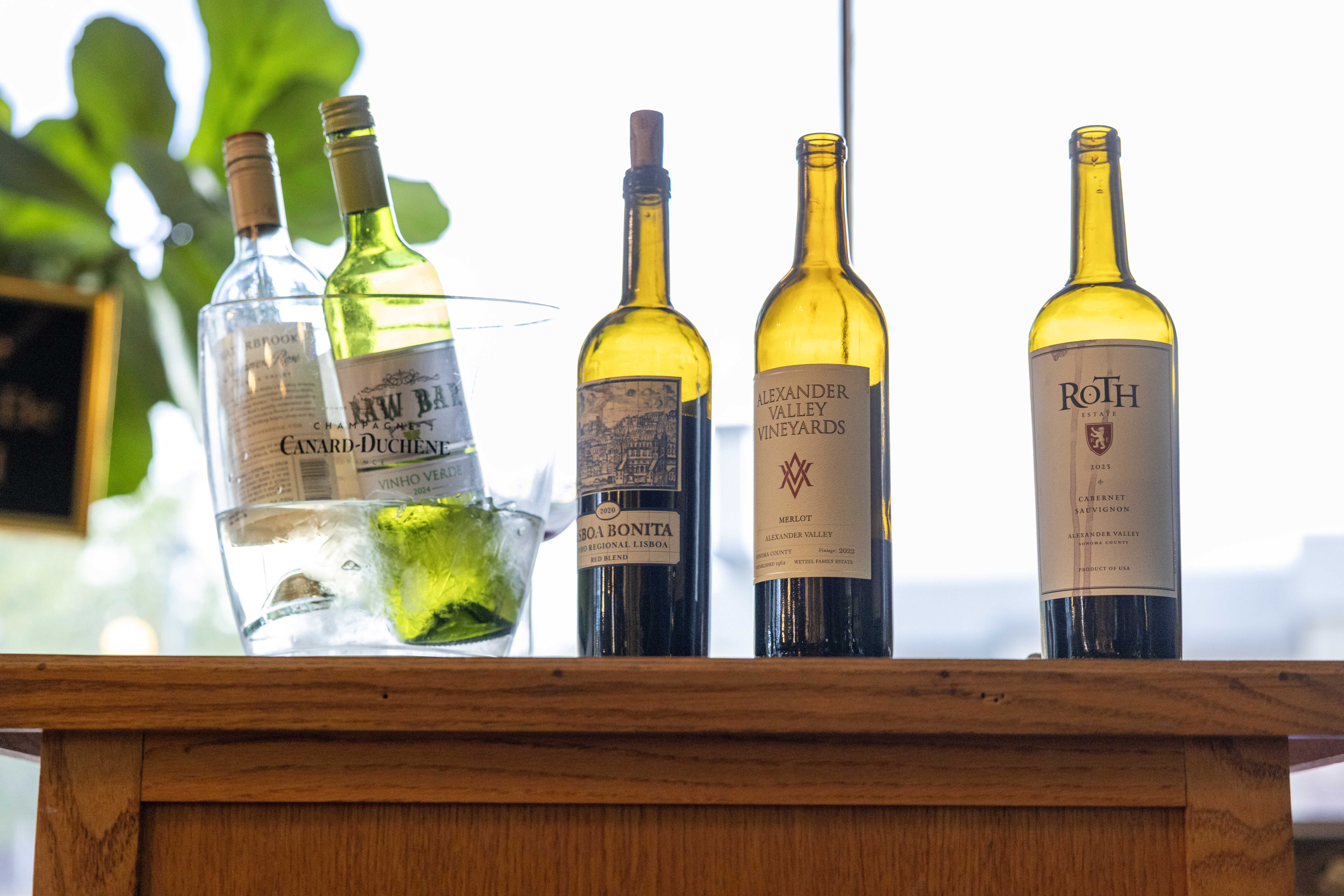 A curated selection of wine at The Yellowstone Restaurant, a Pocatello restaurant in downtown Pocatello. This wine bar hosts wine tasting every Tuesday and offers a refined setting for wine and dining.