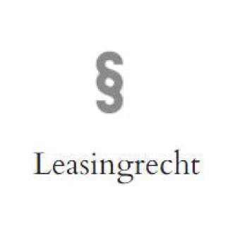 Leasingrecht - Kanzlei Kreuzmaier & Schmeiser München
