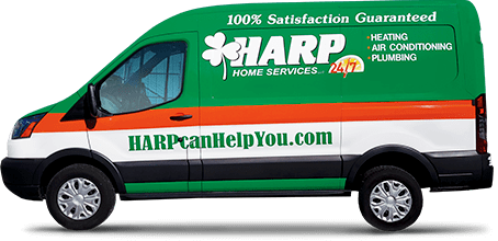 Harp HVAC repair truck