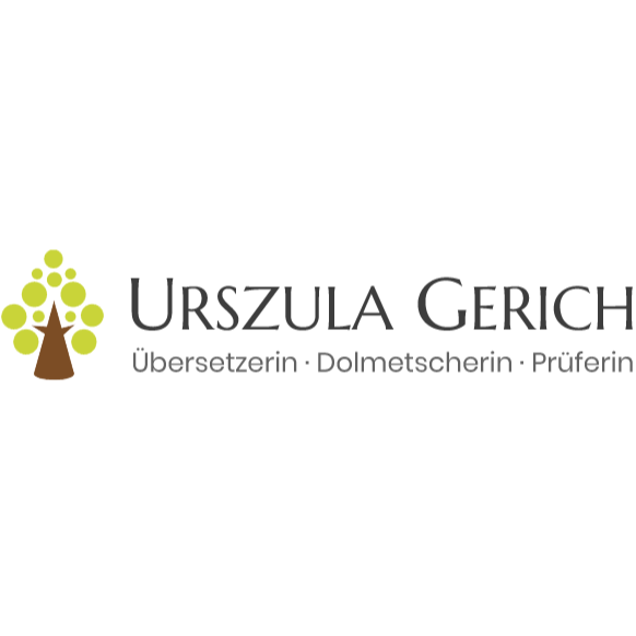 Logo Ursula Gerich | Übersetzerin · Dolmetscherin · Prüferin