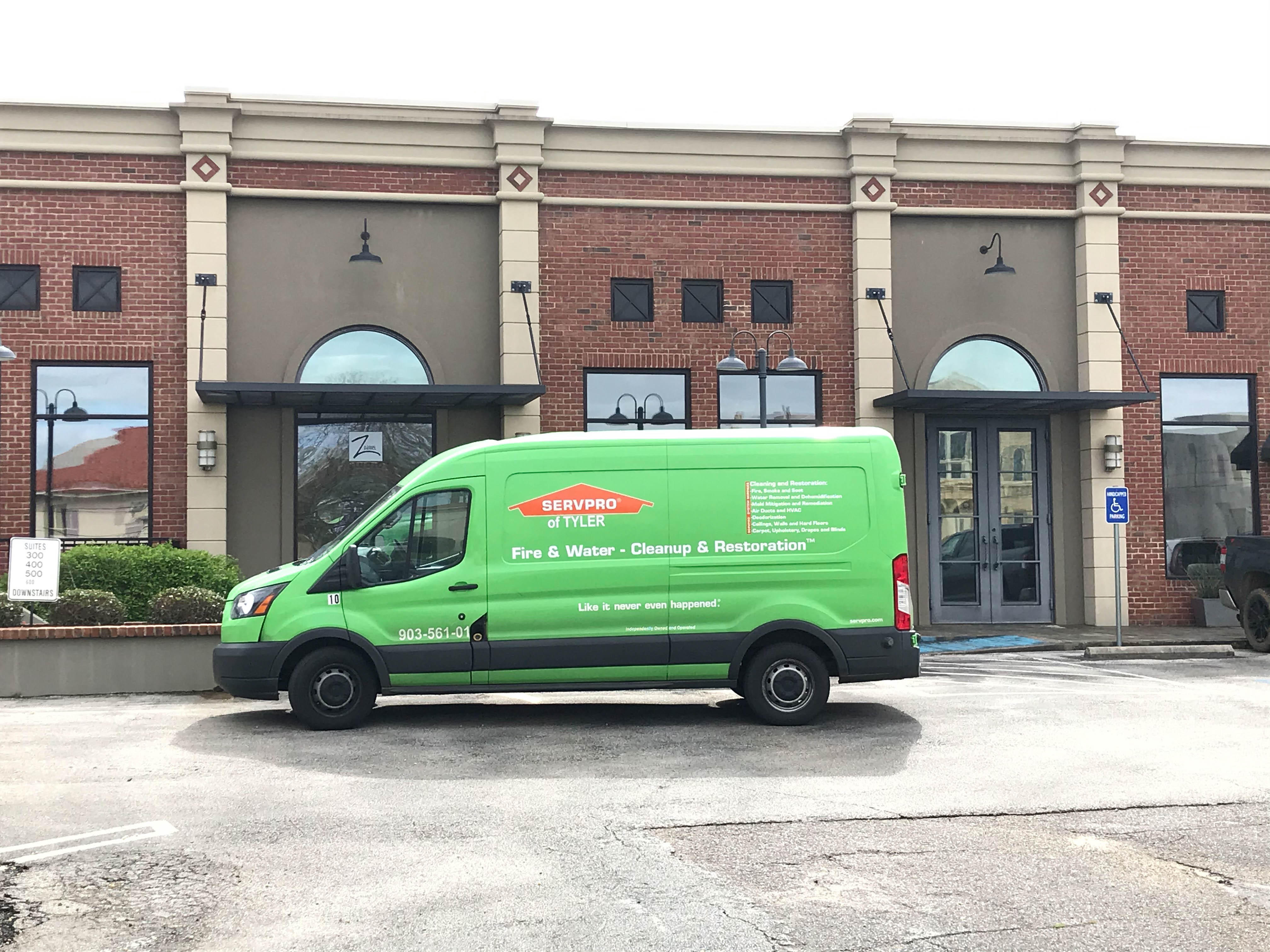 SERVPRO of Tyler is available twenty-four hours seven days a week. Our Team is available to you even on Holidays.