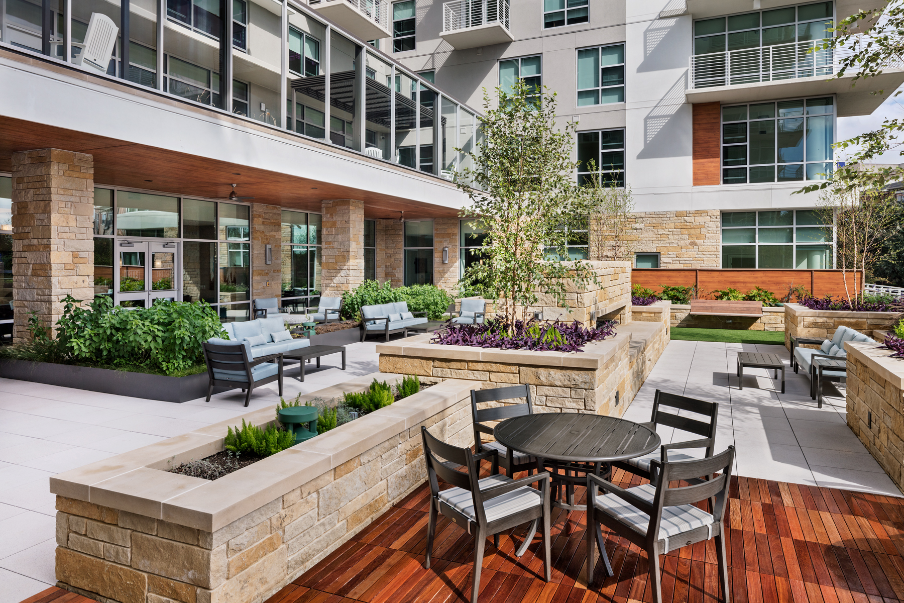 Village at the Triangle Courtyard