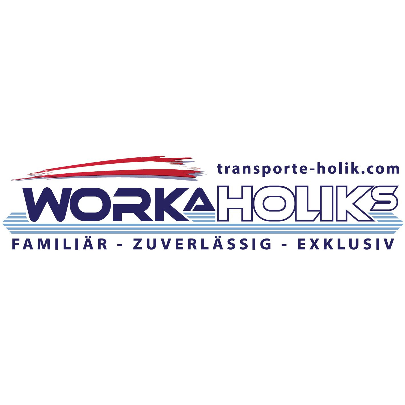 WORKAHOLIKS – Internationale Transporte Markus Holik Logo