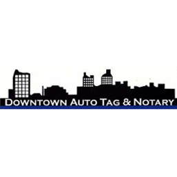 Downtown Auto Tag  & Notary LLC Logo