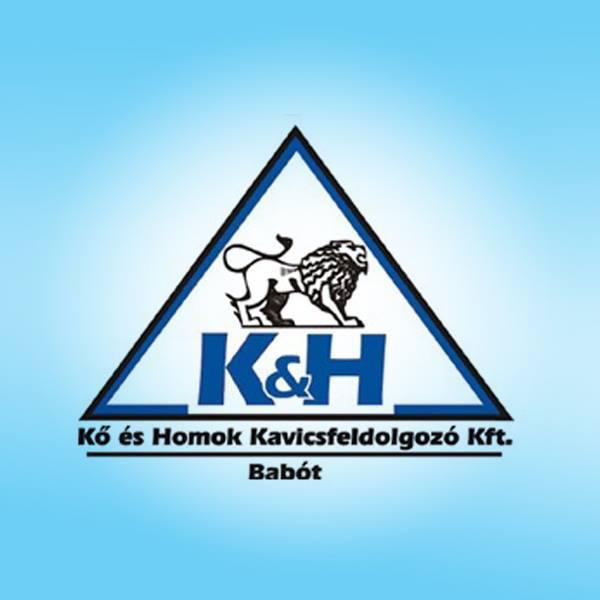 Kő és Homok Kavicsfeldolgozó Kft. Logo