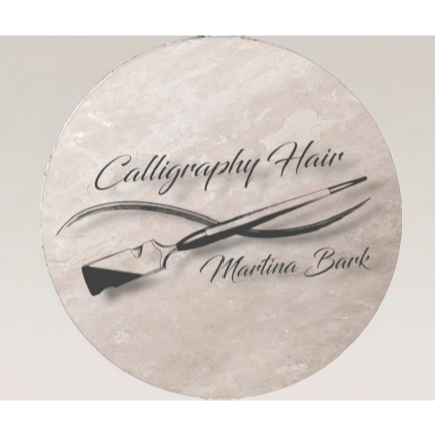 Logo Calligraphy Hair Martina Bark