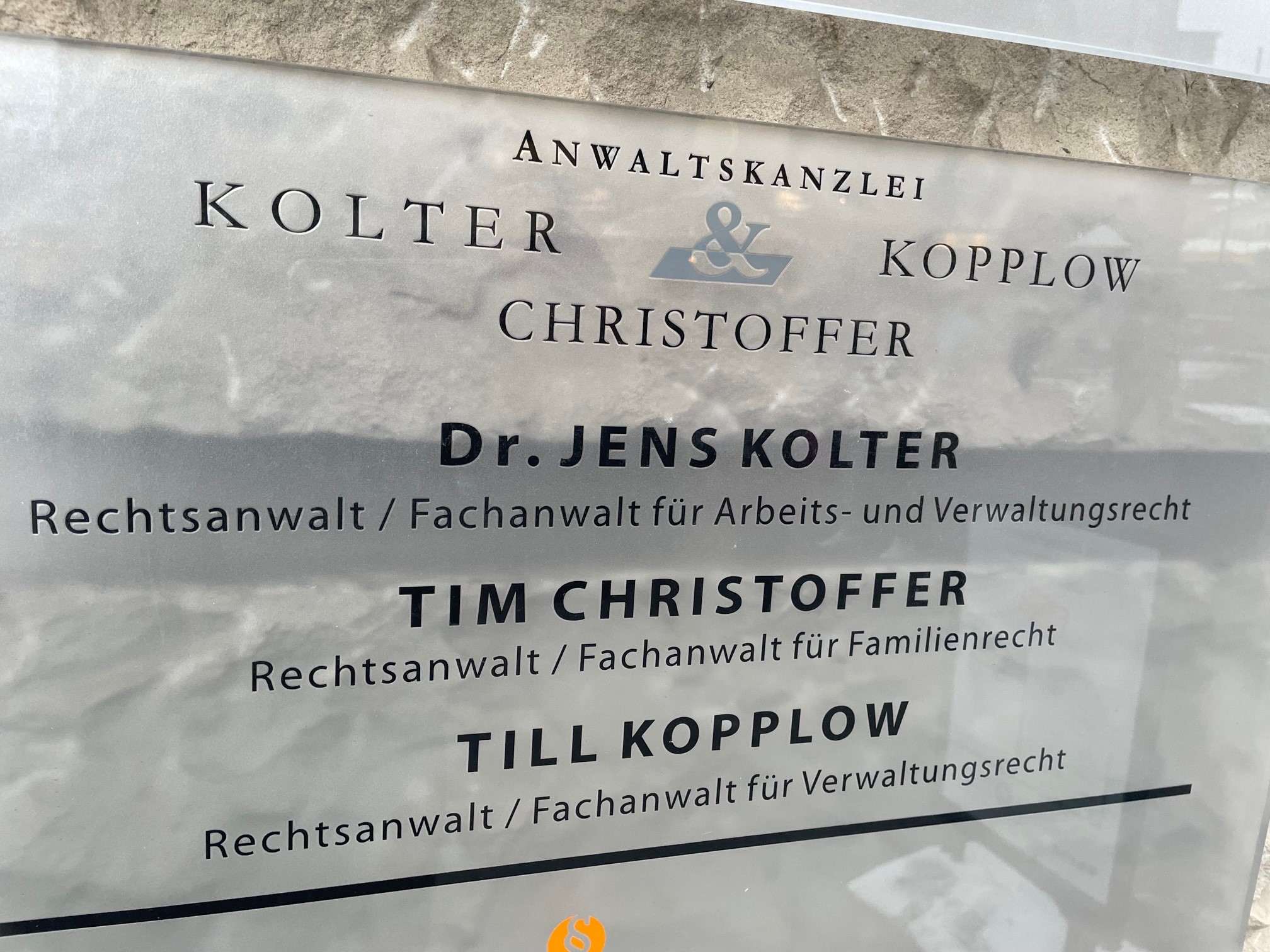 Bilder Anwaltskanzlei Kolter, Christoffer & Kopplow
