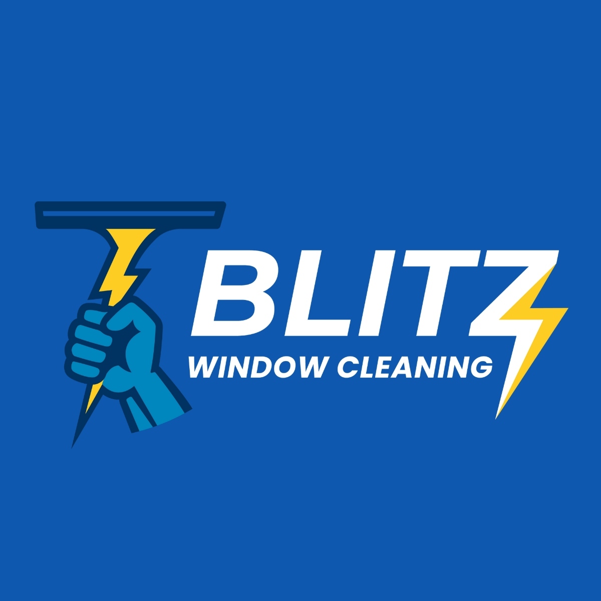 Blitz Window Cleaning Logo