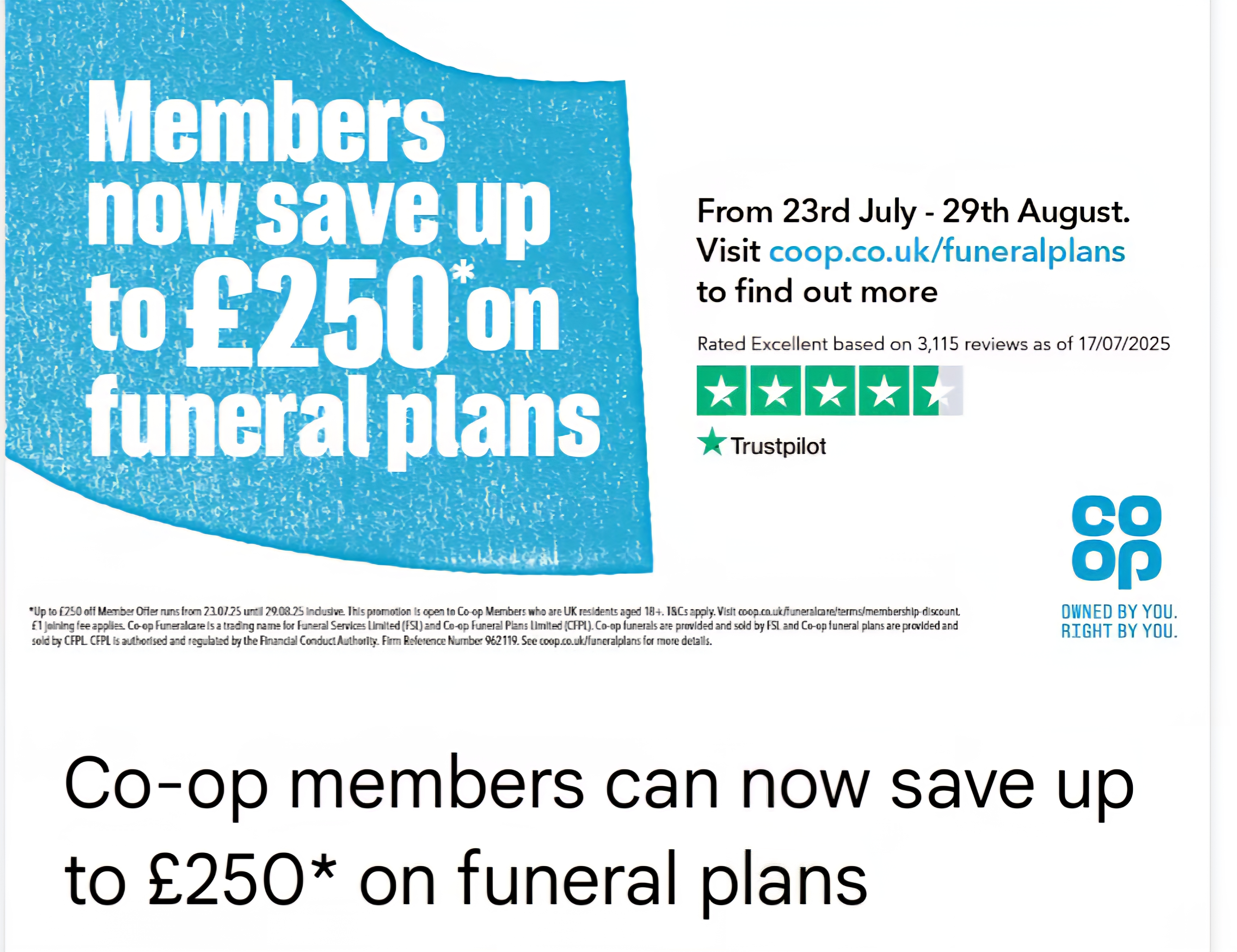 Images Co-op Funeralcare, Skipton