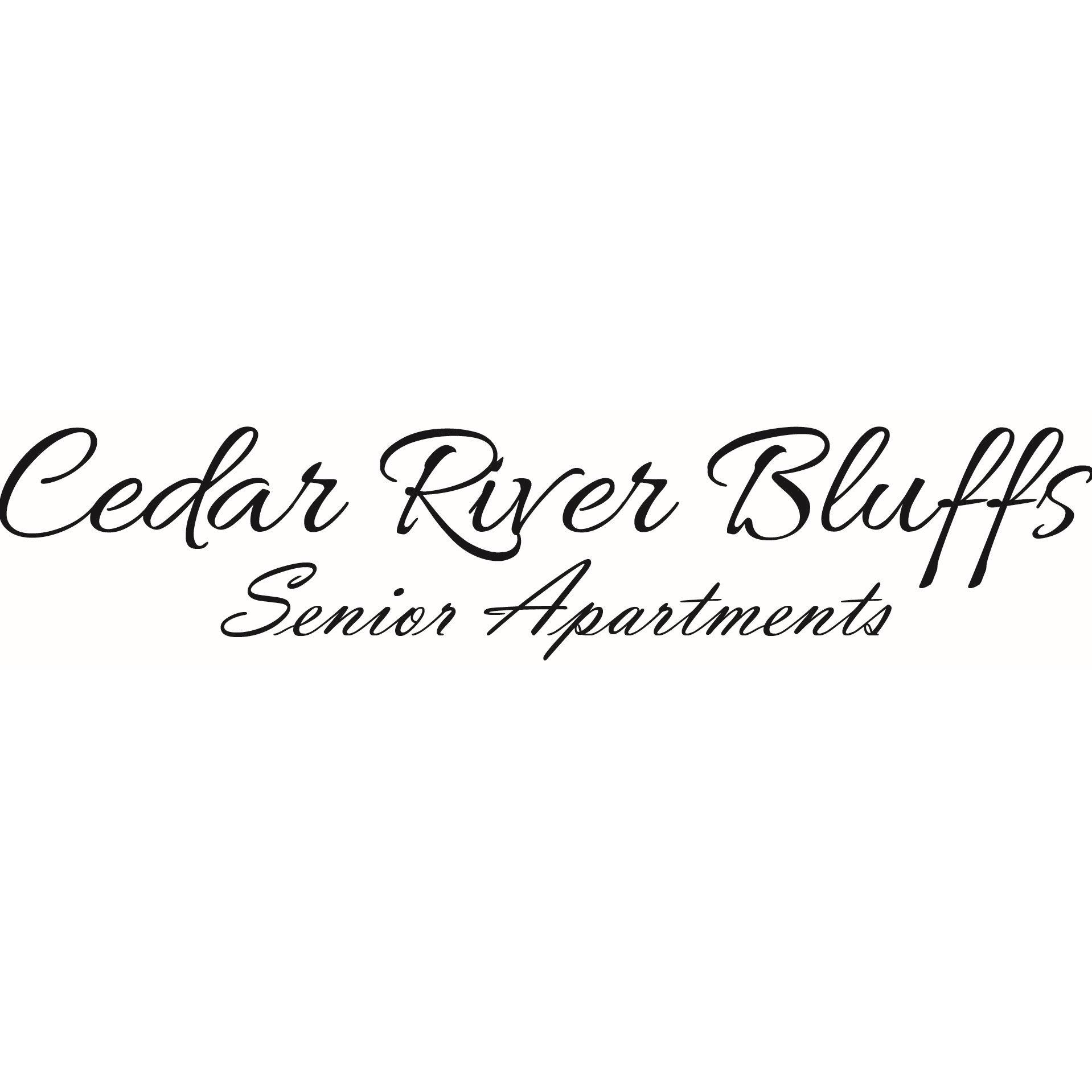 Cedar River Bluffs Senior Apartments Logo