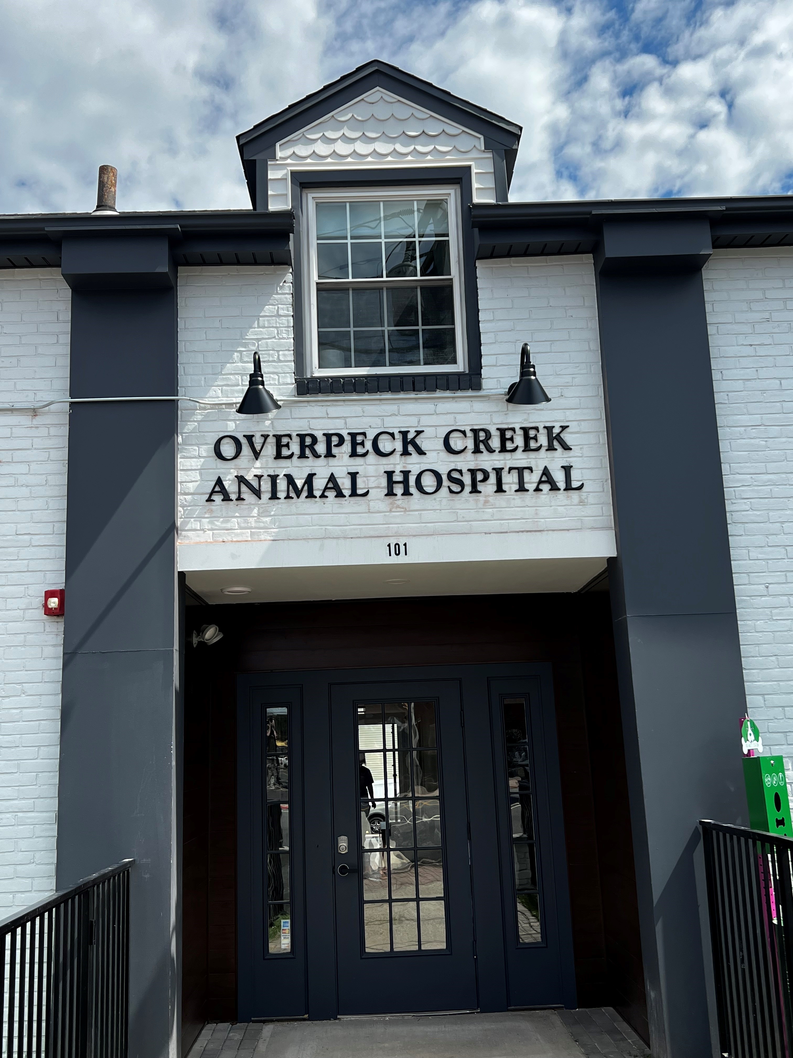 Exterior of Overpeck Creek Animal Hospital