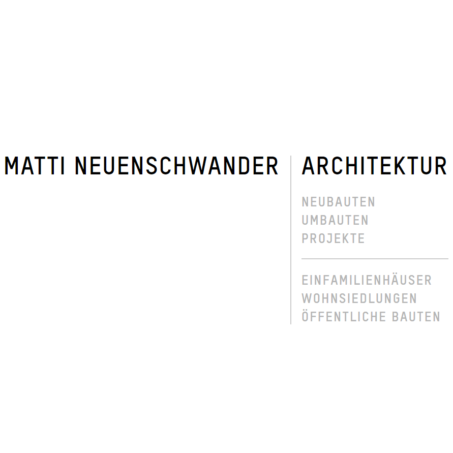 Atelier Neuenschwander Architekten Logo