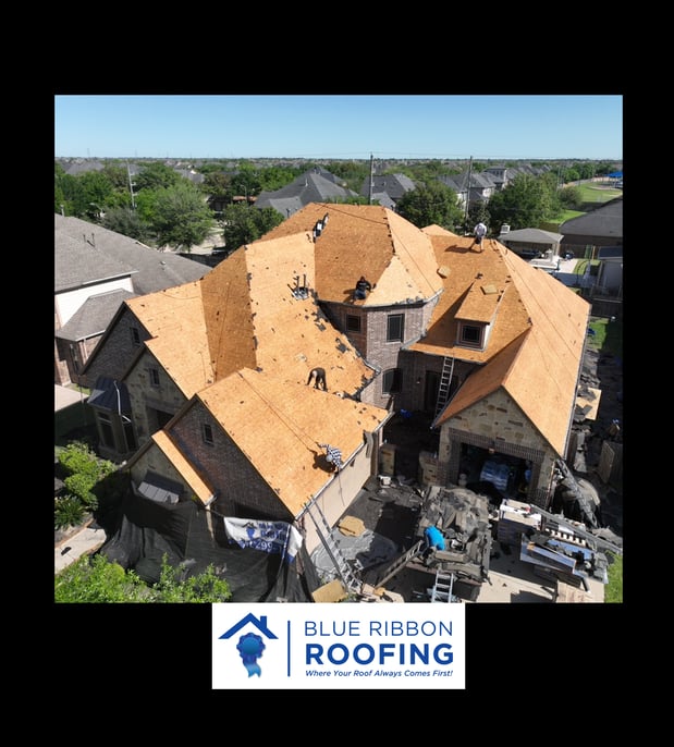 Images Blue Ribbon Roofing LLC - Jersey Village Roof Replacement
