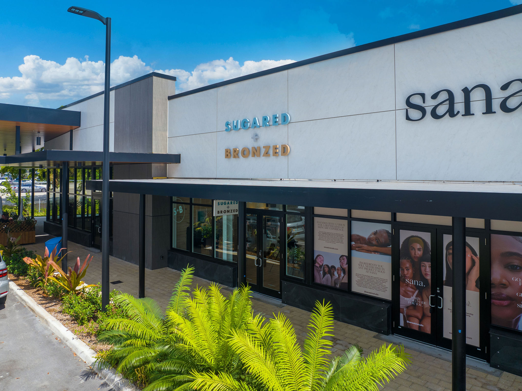 SUGARED + BRONZED Aventura Storefront