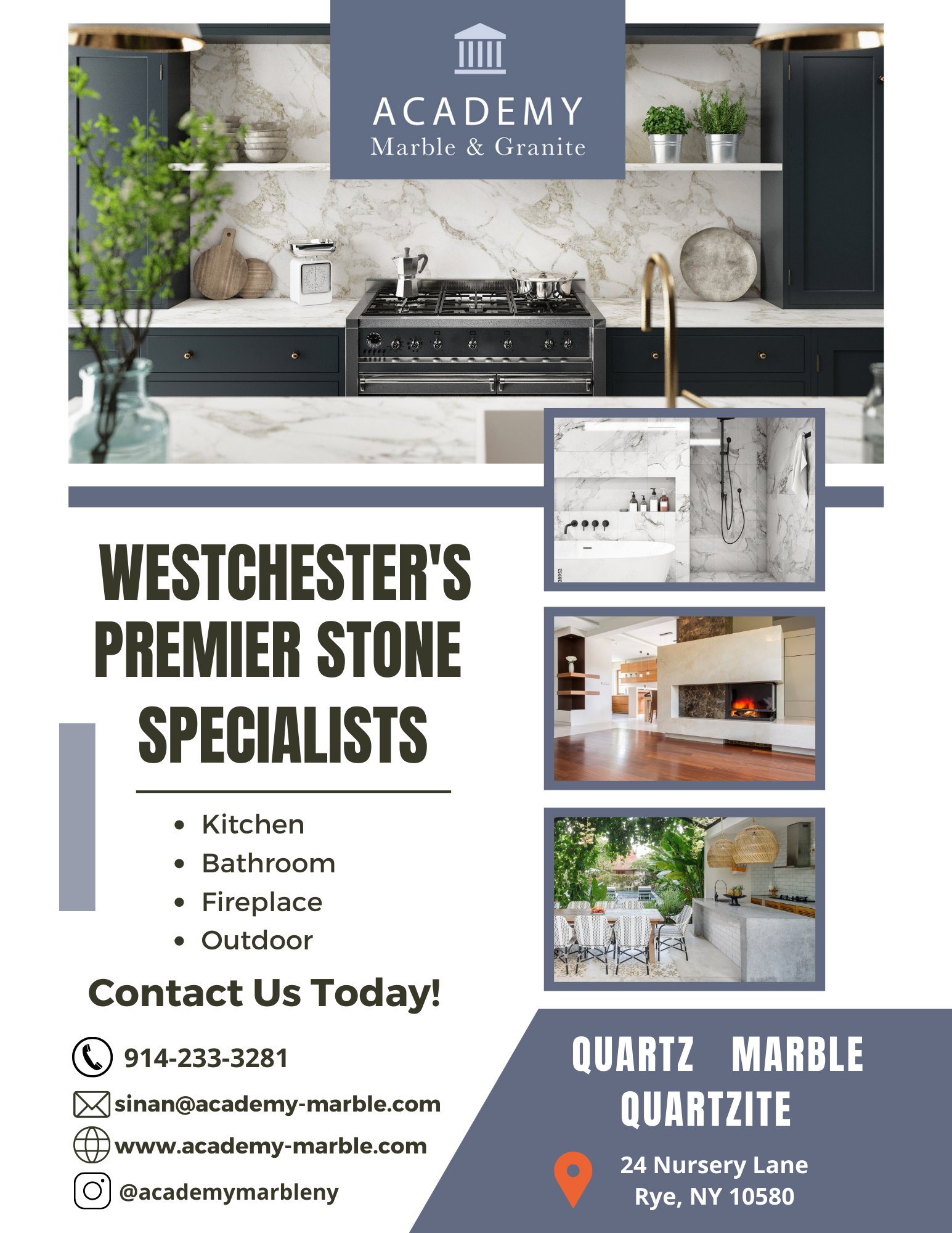 Westchester and Fairfield Counties Premier Stone Specialists