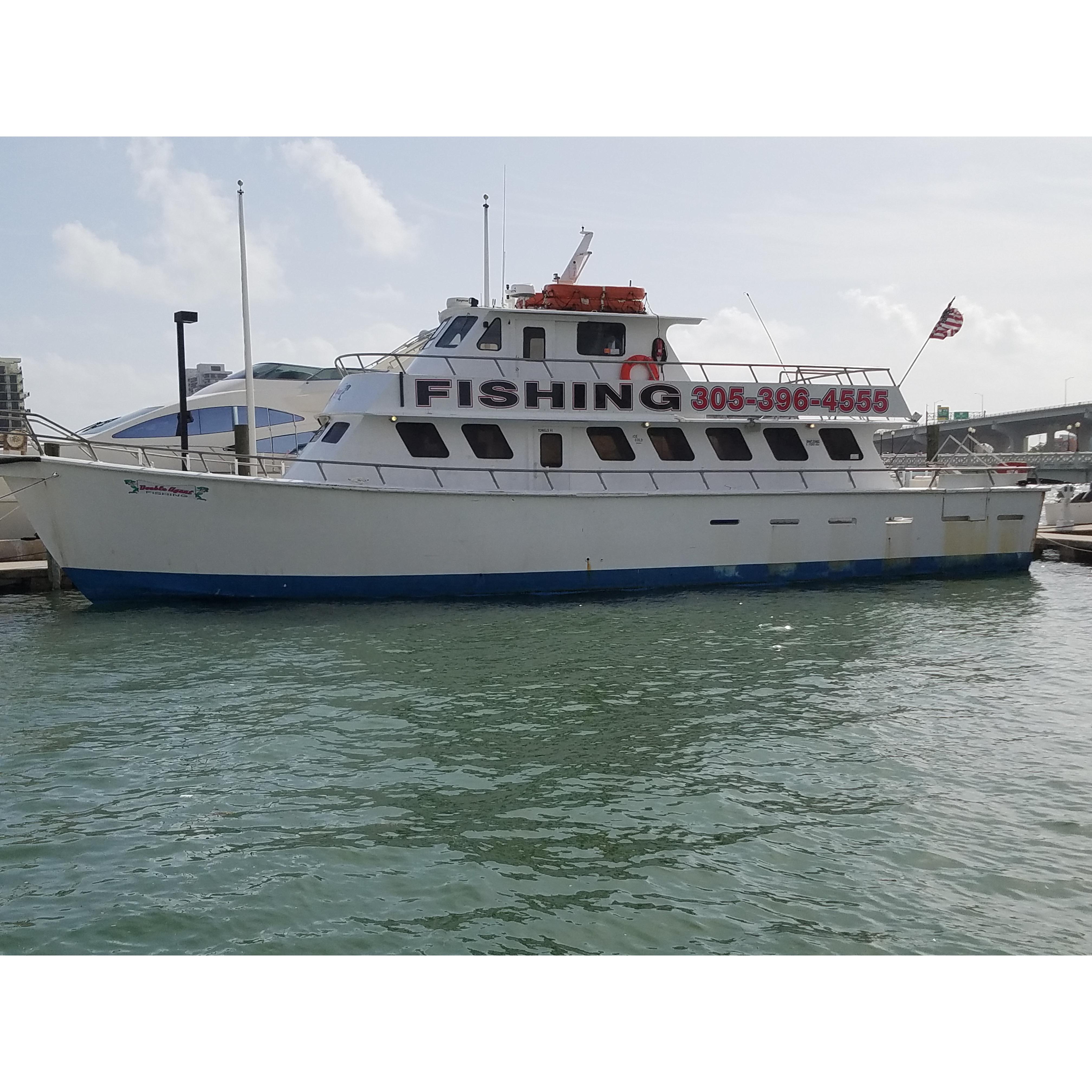 double agent party boat fishing charters, key west florida