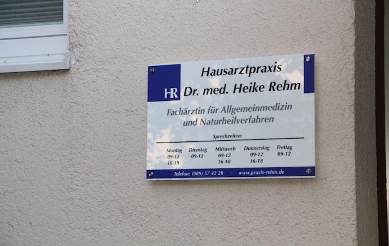 Heike Rehm Fachärztin für Allgemeinmedizin, Burgkmairstr. 25 in München
