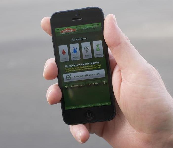 SERVPRO is proud to offer an Emergency Ready Plan (ERP) that is cloud based and can be accessed on a smart phone. This application allows a company owner, building manager of facility manager to have helpful information at their finger tips during an emergency propertry damage event.