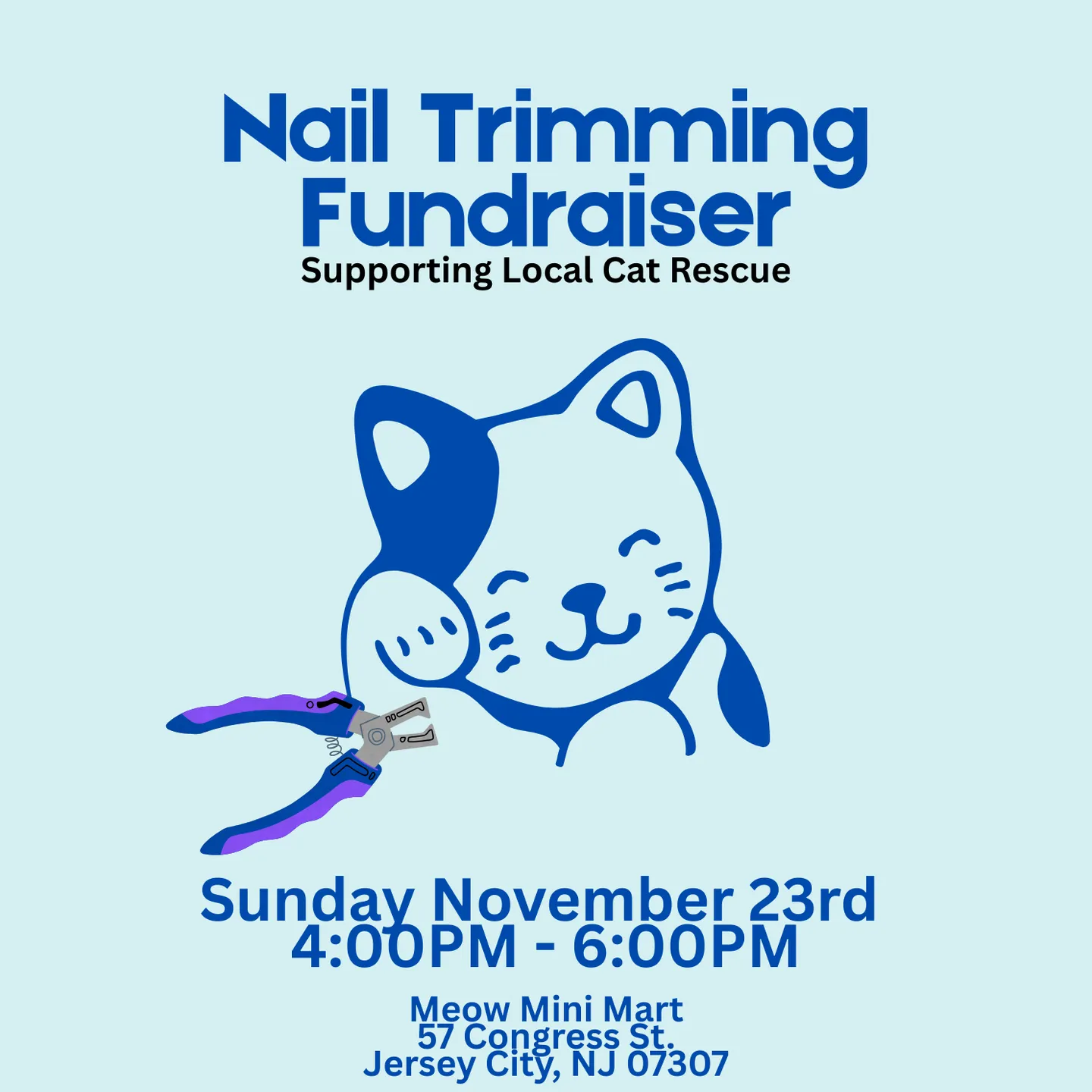 Image of Local Pet Event Nail Trimming Fundraiser Nearby