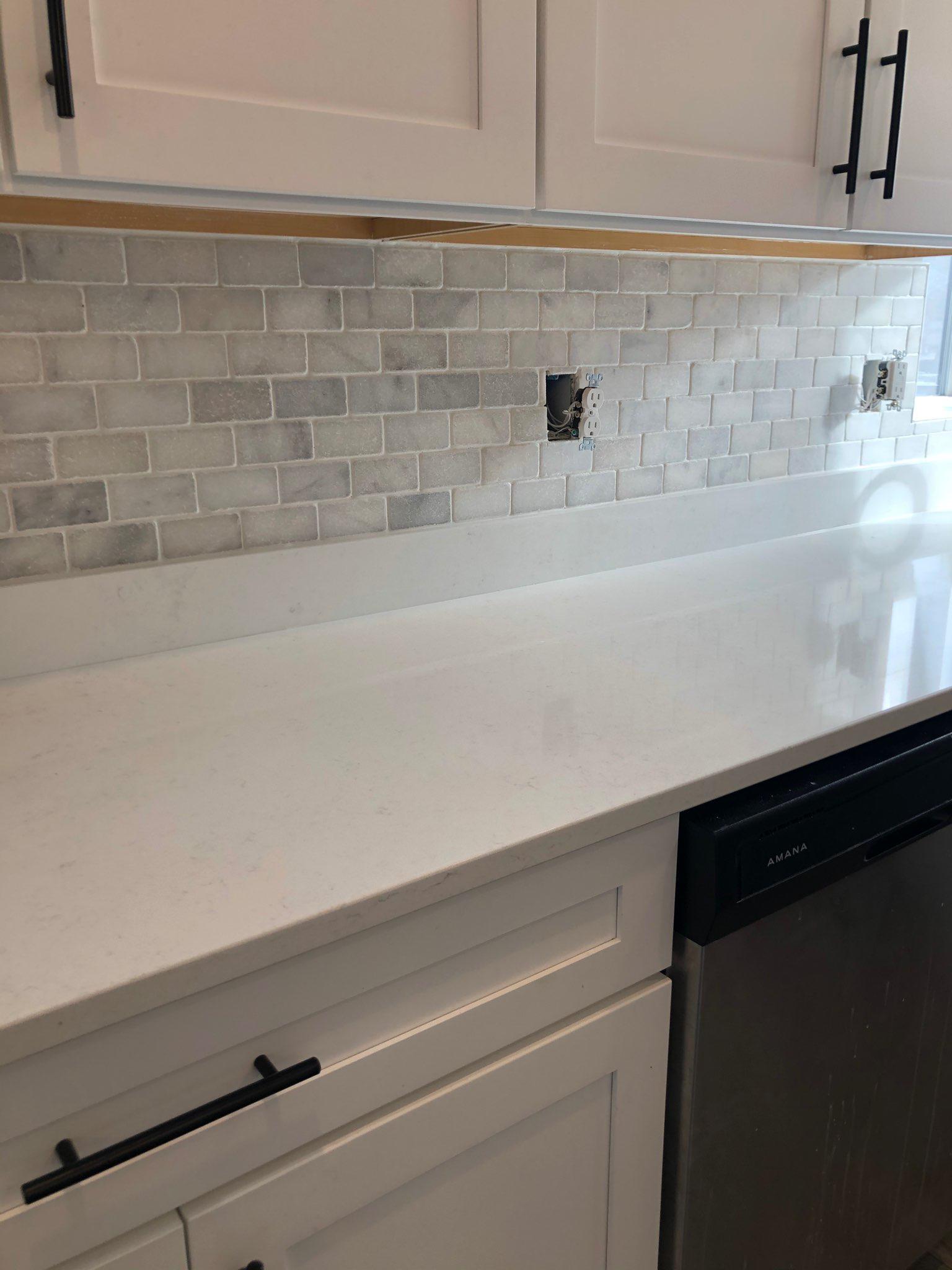 Gorgeous Backsplash being installed today!! We are out in Tempe this morning to install this beautiful new build. It looks flawless in this house! ï¿¼ Call Home Solutionz Today For Your Flooring Project <(623) 289-3880>. Home Solutionz - Tempe is Licensed, Bonded, and Insured. Home Solutionz offers 12 - 24 Months 0% Financing Through Wells Fargo. Home Solutionz Tempe - 3125 S 52nd St, Suite 107 Tempe, AZ 85282 United States  BacksplashInstallation  Backsplash