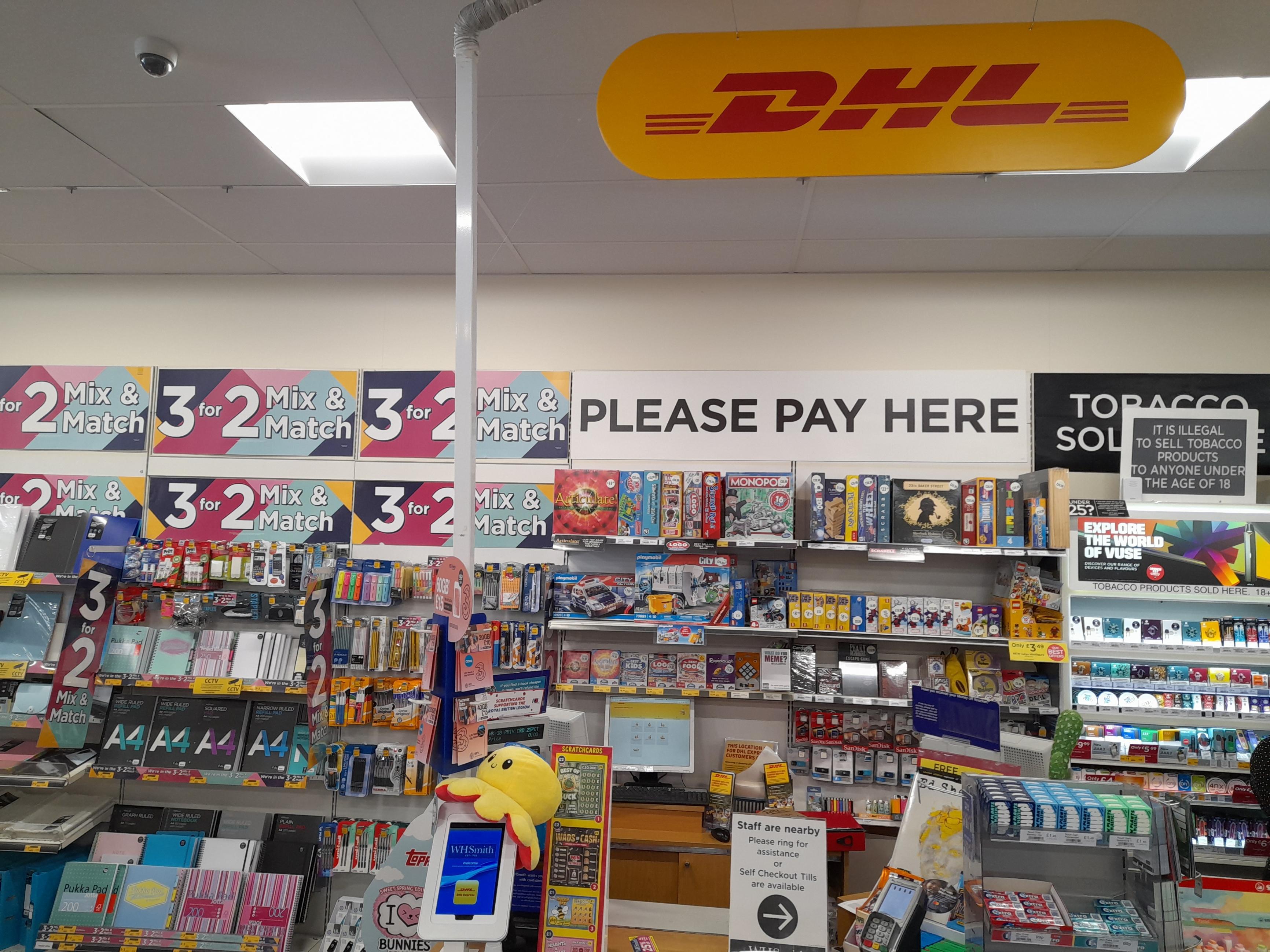 Images DHL Express Service Point (WHSmith Stratford Maybird)