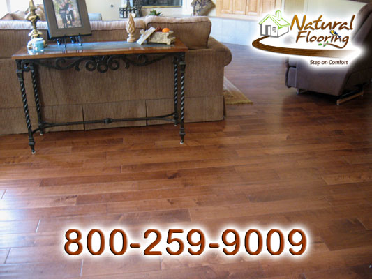 Maple Harvest Handscraped Wood Floor