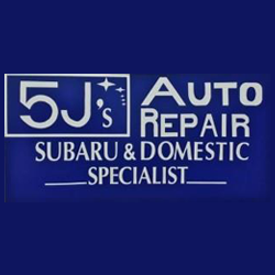 5 J's Auto Repair Subaru & Domestic Specialist Logo