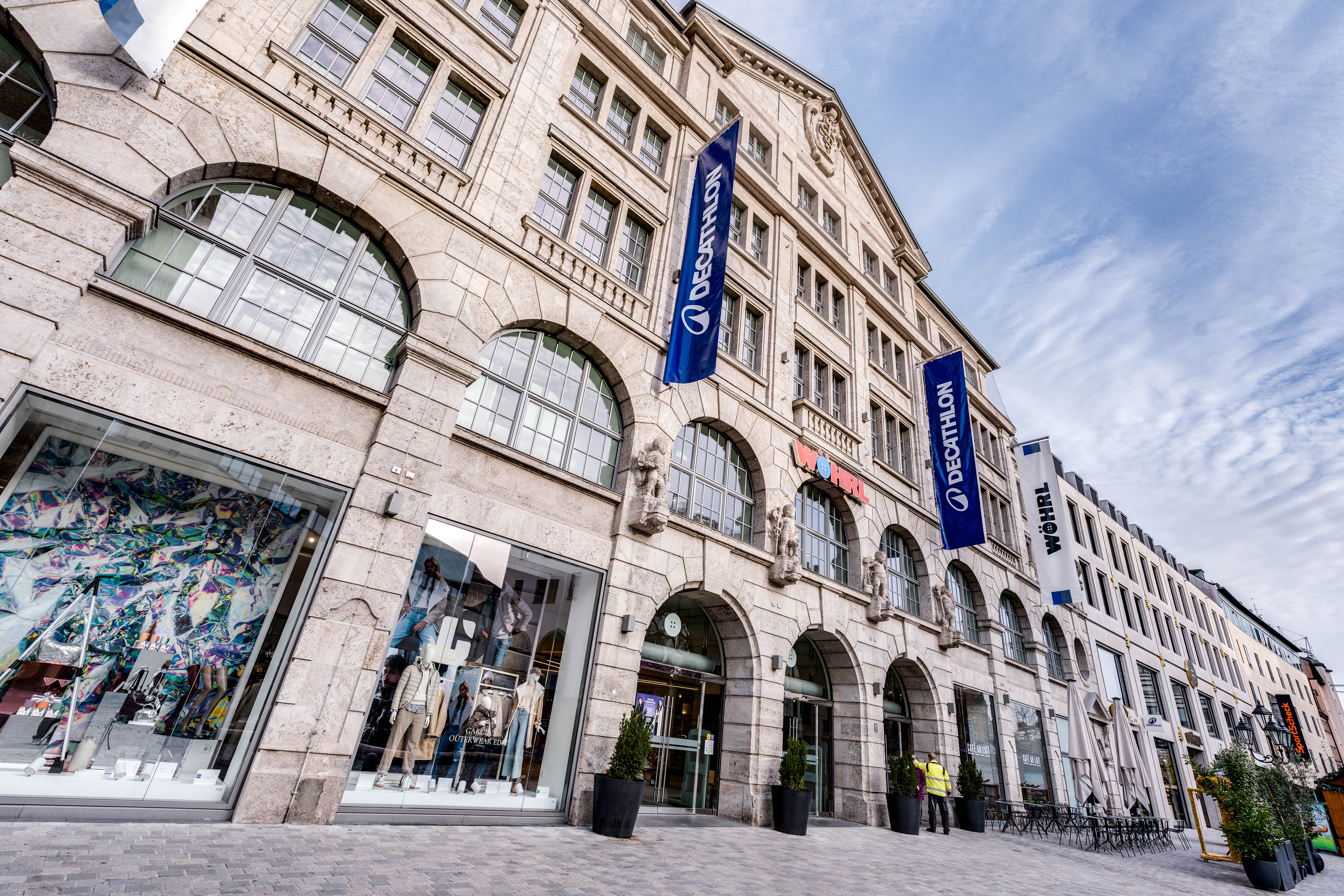 Bilder DECATHLON Nürnberg im WÖHRL