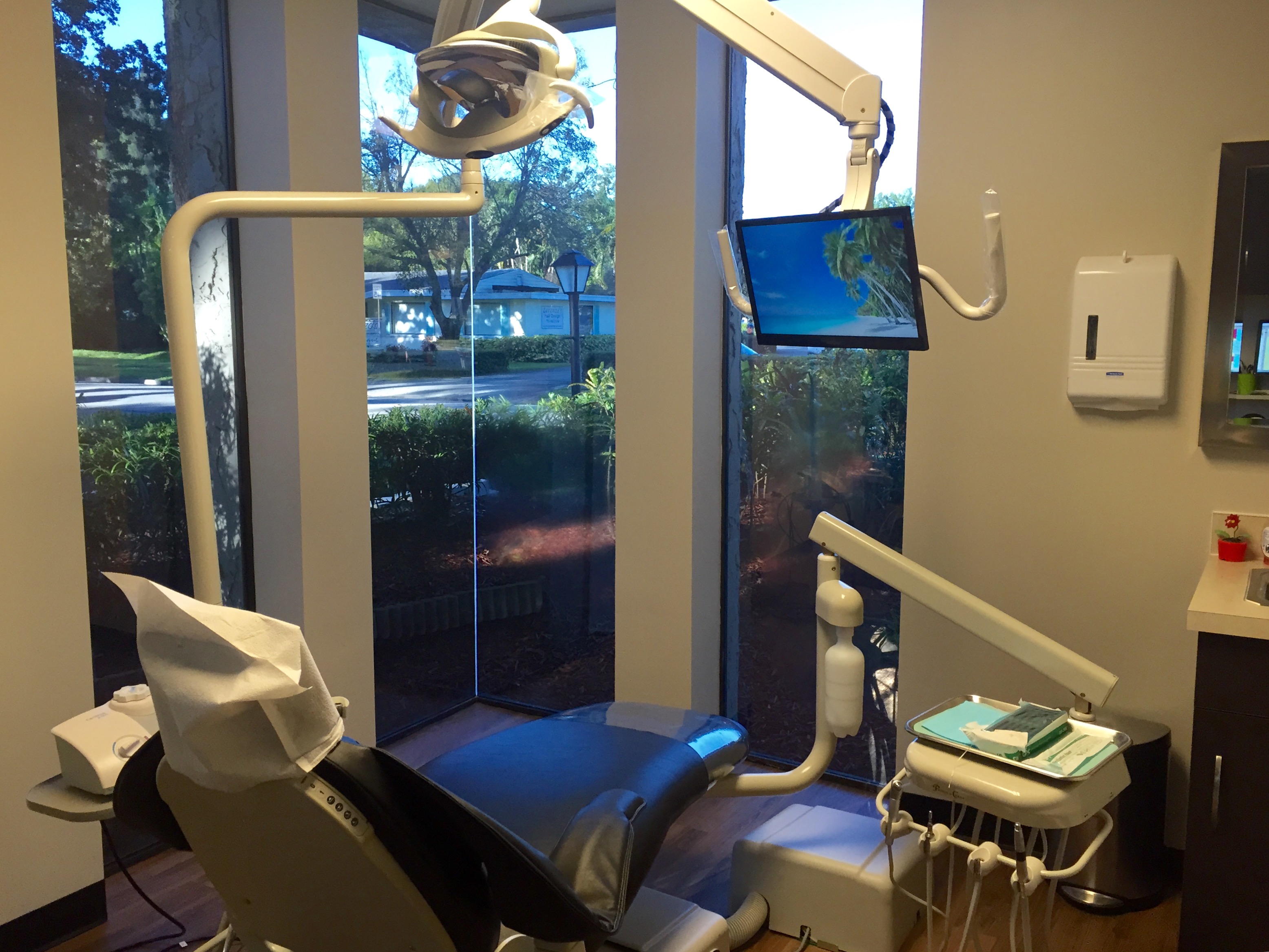 Dental operatory, Indian River Dentistry. Dentist in Vero Beach, FL. 