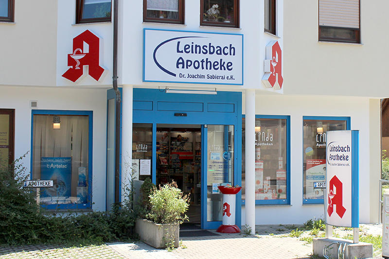 Aussenansicht der Leinsbach-Apotheke